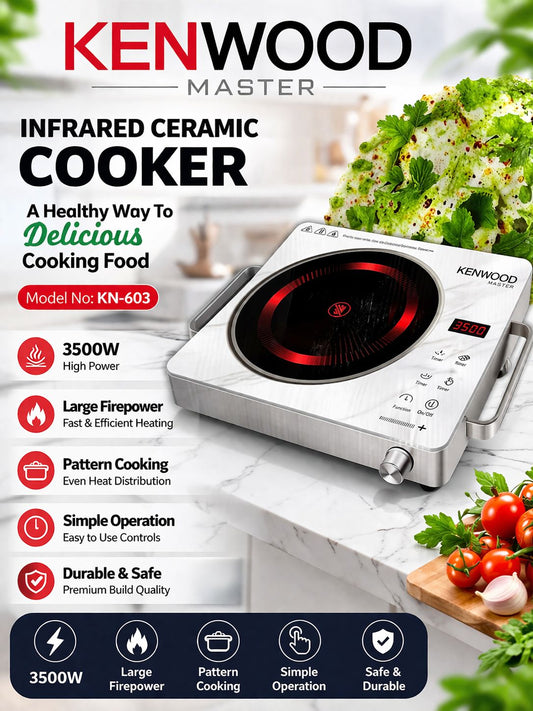 Kenwood Electric Stove 100-3500W (KN603)