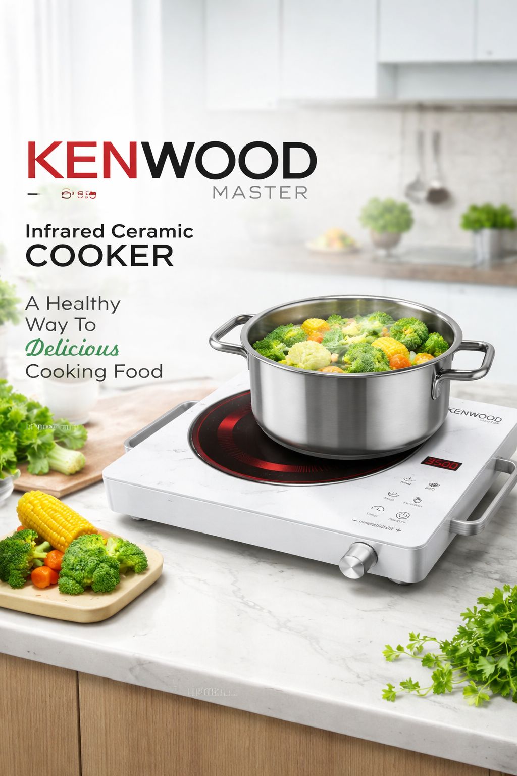 Kenwood Electric Stove 100-3500W (KN603)