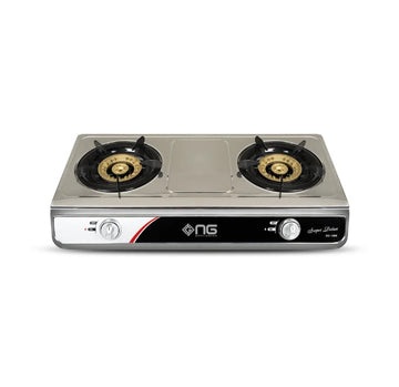 NasGas DG-1088 Auto lgnition Steel Gas Stove - Double Noozle Premium Banner